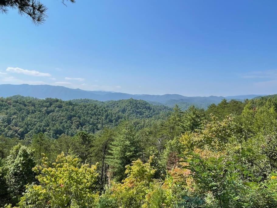 Briar Brook - Private Smoky Mountain Luxury Log Home With 2 Fireplaces, Hot Tub & Community Pool Sevierville Exterior foto