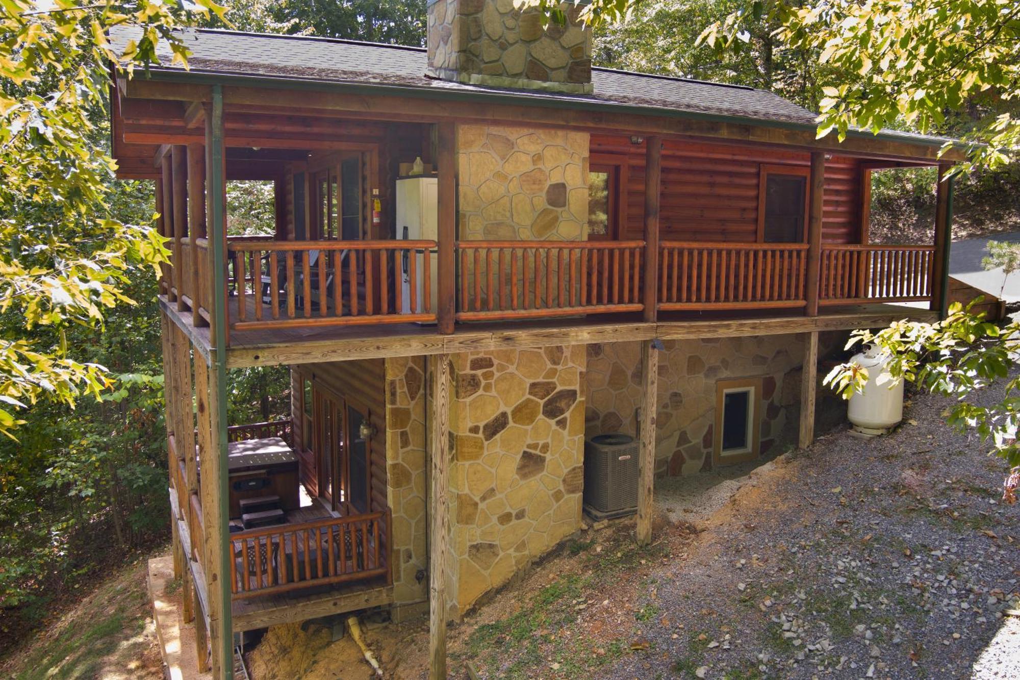 Private Smoky Mountain Luxury Log Home With 2 Fireplaces, Hot Tub & Community Pool Sevierville Exterior foto